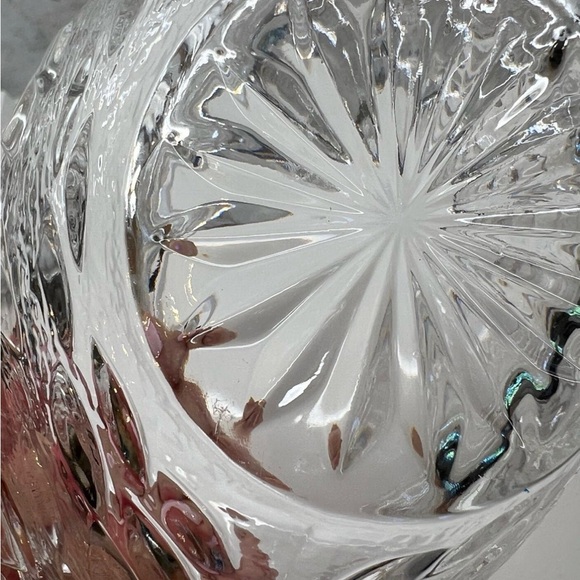 Vintage Swan glass etched candy, fruit etc open dish - Picture 6 of 6